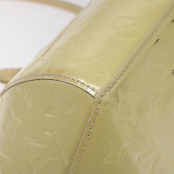 LOUIS VUITTON Monogram Vernis Sherwood PM Hand Bag Broncorail M91491 - Picture 11 of 16